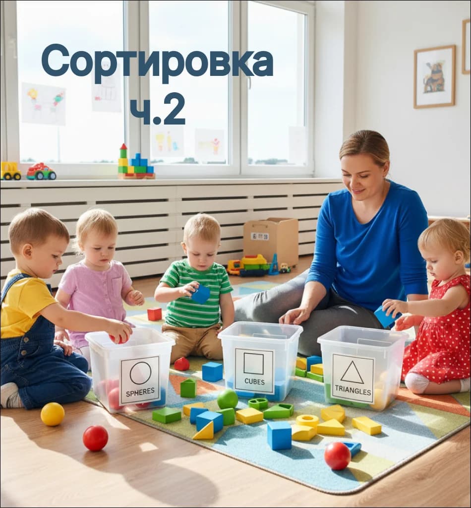 Иллюстрация к статье о развитии навыка сортировки